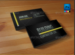 remodeling business cards