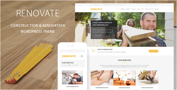 construction website design