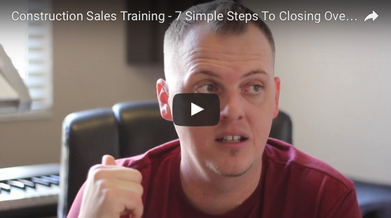 Construction Sales Training